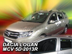 Deflektory Heko - Dacia Logan MCV 2013-2020 (so zadnými)
