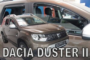 Deflektory Heko - Dacia Duster od 2018 (so zadnými)
