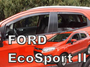 Deflektory Heko - Ford Ecosport od 2013 (so zadnými)