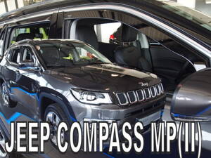 Deflektory Heko - Jeep Compass od 2017 (so zadnými)