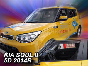 Deflektory Heko - Kia Soul II od 2014