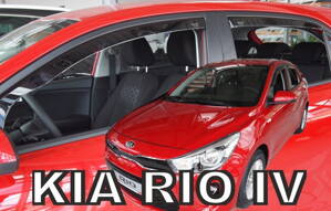Deflektory Heko - Kia Rio Hatchback od 2017 (so zadnými)