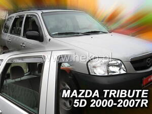 Deflektory Heko - Mazda Tribute 2000-2007 (so zadnými)