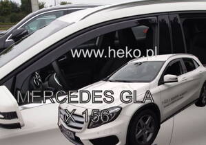 Deflektory Heko - Mercedes GLA X156 2014-2020