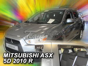 Deflektory Heko - Mitsubishi ASX od 2010 (so zadnými)