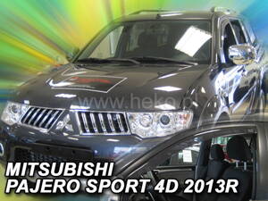 Deflektory Heko - Mitsubishi Pajero Sport od 2013