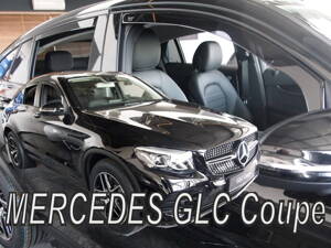 Deflektory Heko - Mercedes GLC Coupe C253 od 2017 (so zadnými)