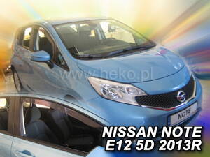 Deflektory Heko - Nissan Note E12 od 2013