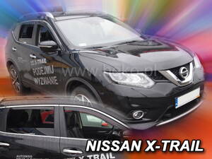 Deflektory Heko - Nissan X-Trail (T32) 2013-2022 (so zadnými)