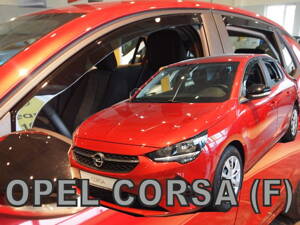 Deflektory Heko - Opel Corsa F od 2019 (so zadnými)