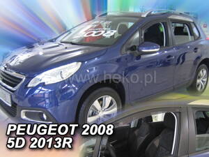 Deflektory Heko - Peugeot 2008 2013-2019