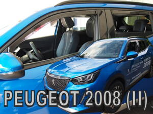 Deflektory Heko - Peugeot 2008 od 2019 (so zadnými)