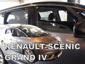 Deflektory Heko - Renault Grand Scenic od 2017 (so zadnými)