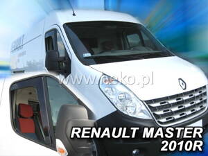 Deflektory Heko - Renault Master od 2010