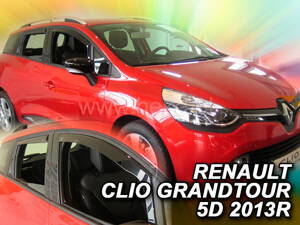 Deflektory Heko - Renault Clio Grandtour IV 2013-2019 (so zadnými)