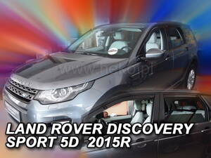 Deflektory Heko - Land Rover Discovery Sport V, 2014-2019 (so zadnými)