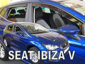 Deflektory Heko - Seat Ibiza 5-dverová od 2017 (so zadnými)