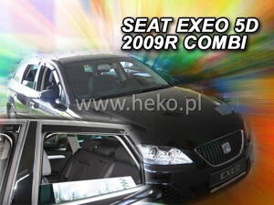Deflektory Heko - Seat Exeo Combi od 2009 (so zadnými) 