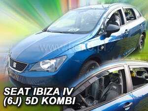 Deflektory Heko - Seat Ibiza (6J) Combi 2008-2017 (so zadnými)