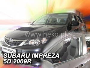 Deflektory Heko - Subaru Impreza GH 2008-2017