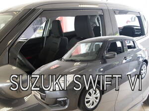 Deflektory Heko - Suzuki Swift 5-dverová od 2017 (so zadnými)
