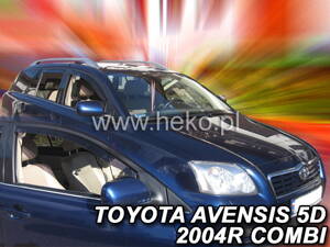 Deflektory Heko - Toyota Avensis Sedan 2003-2009