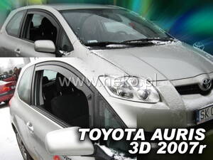 Deflektory Heko - Toyota Auris 3-dverová 2007-2012