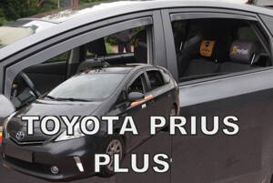 Deflektory Heko - Toyota Prius+ od 2011 (so zadnými)