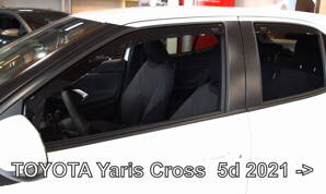 Deflektory Heko - Toyota Yaris Cross od 2021 (so zadnými)