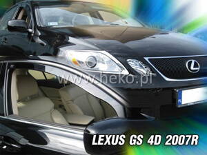 Deflektory Heko - Lexus GS od 2007
