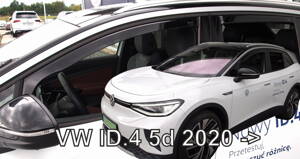 Deflektory Heko - VW ID.4 od 2020 (so zadnými)