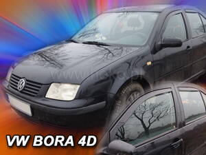 Deflektory Heko - VW Bora Sedan 1998-2005 (so zadnými)