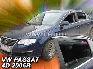 Deflektory Heko - VW Passat B6, B7 Sedan 2005-2014 (so zadnými)