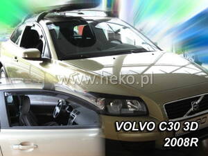 Deflektory Heko - Volvo C30 od 2007