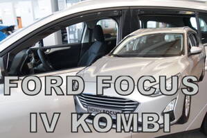 Deflektory Heko - Ford Focus Combi od 2018 (so zadnými)