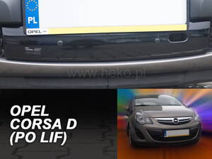 Zimná clona Heko - Opel Corsa D Facelift, 2011r.- 2015r.