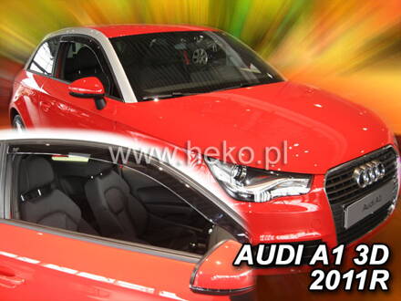 Deflektory Heko - Audi A1 3-dverová 2010-2018