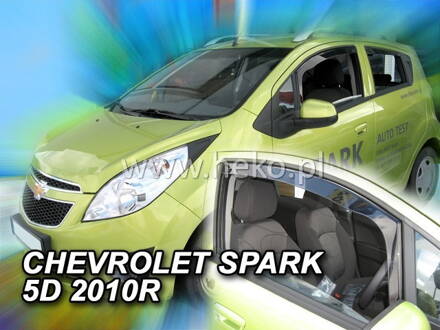 Deflektory Heko - Chevrolet Spark Hatchback od 2010