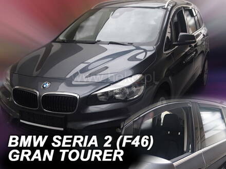 Deflektory Heko - BMW 2 Gran Tourer F46 od 2015 (so zadnými)