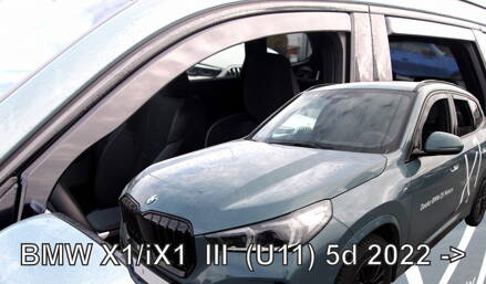 Deflektory Heko - BMW X1 (U11), IX1 od 2022 (so zadnými)