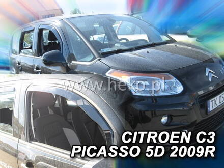 Deflektory Heko - Citroen C3 Picasso od 2009