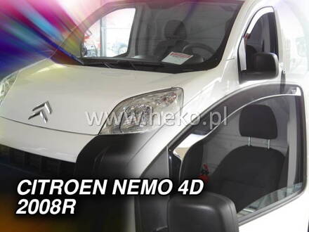 Deflektory Heko - Citroen Nemo od 2008