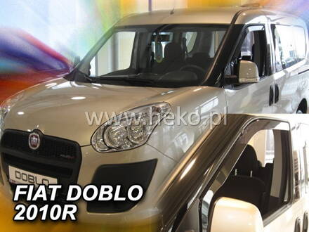 Deflektory Heko - Fiat Doblo 2010-2022