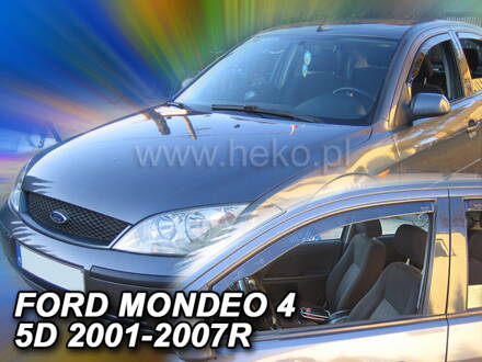 Deflektory Heko - Ford Mondeo 2001-2007