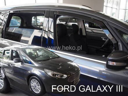 Deflektory Heko - Ford Galaxy od 2015 (so zadnými)