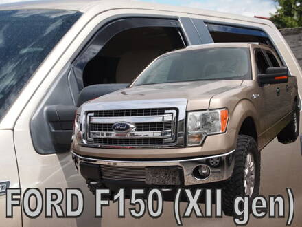 Deflektory Heko - Ford F-150 XLT 2008-2014 (so zadnými)