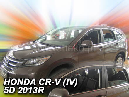 Deflektory Heko - Honda CR-V 2012-2017 (so zadnými)