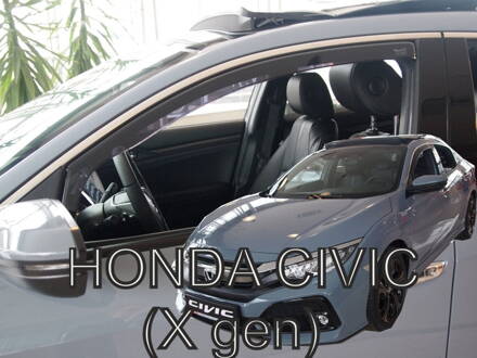 Deflektory Heko - Honda Civic Hatchback 2017-2021