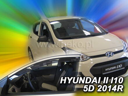Deflektory Heko - Hyundai i10 II 2014-2019