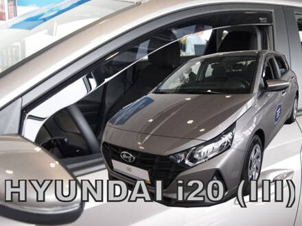 Deflektory Heko - Hyundai i20 5-dverový od 2020